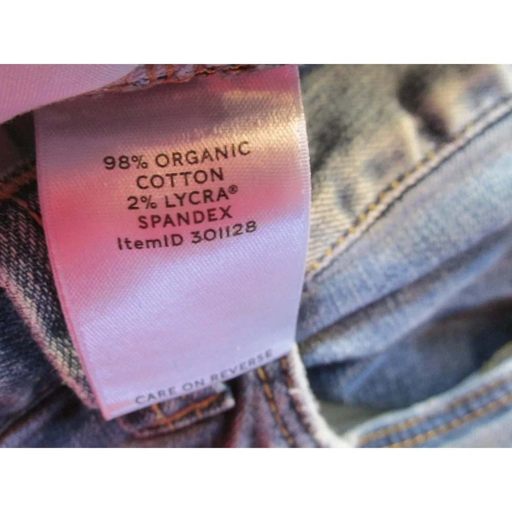 LL BEAN SIGNATURE Slim Straight Jeans Men 34x34 Blue Denim Mid Rise Stretch